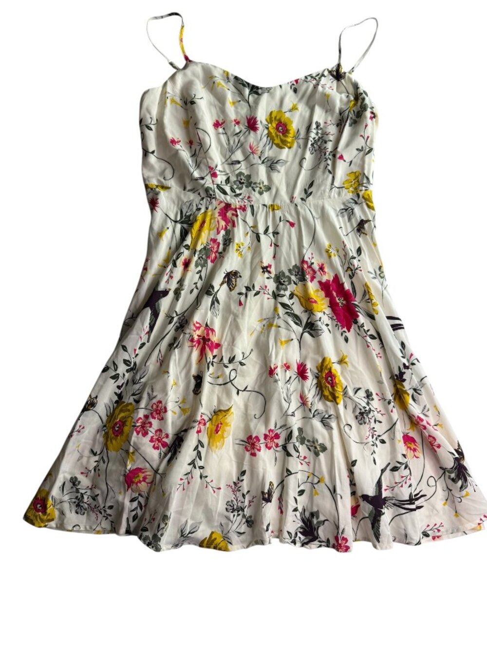 Old Navy Floral Summer Dress, Spaghetti Strap.  Size Women's Large